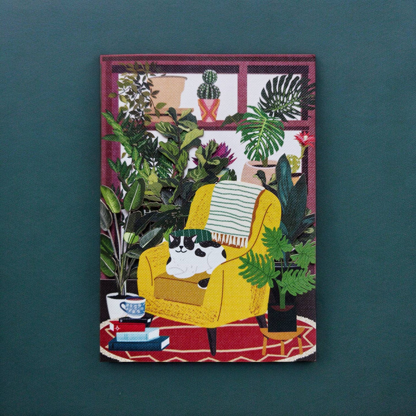 Original paper cut card - AL225