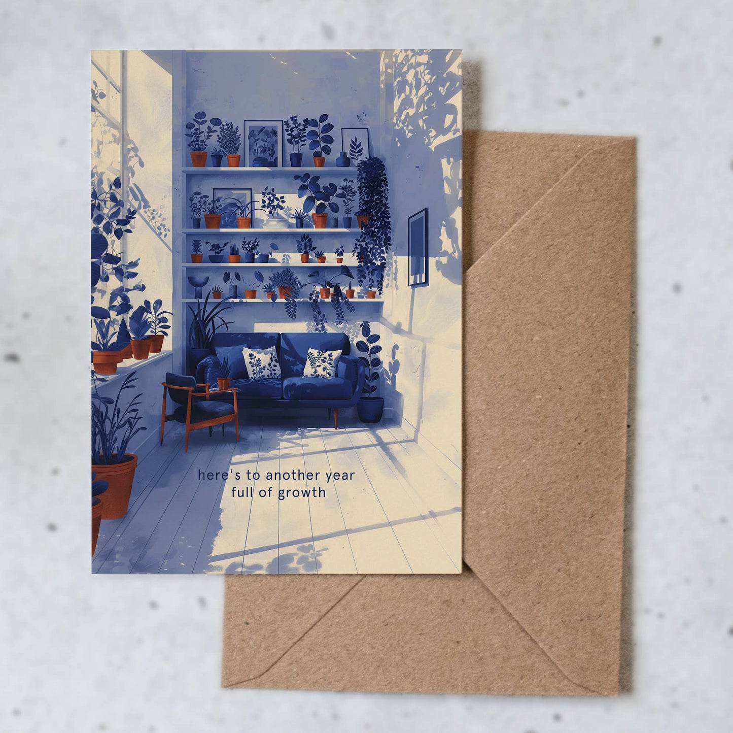 Another Year Full Of Growth| Birthday Card |New year's Card