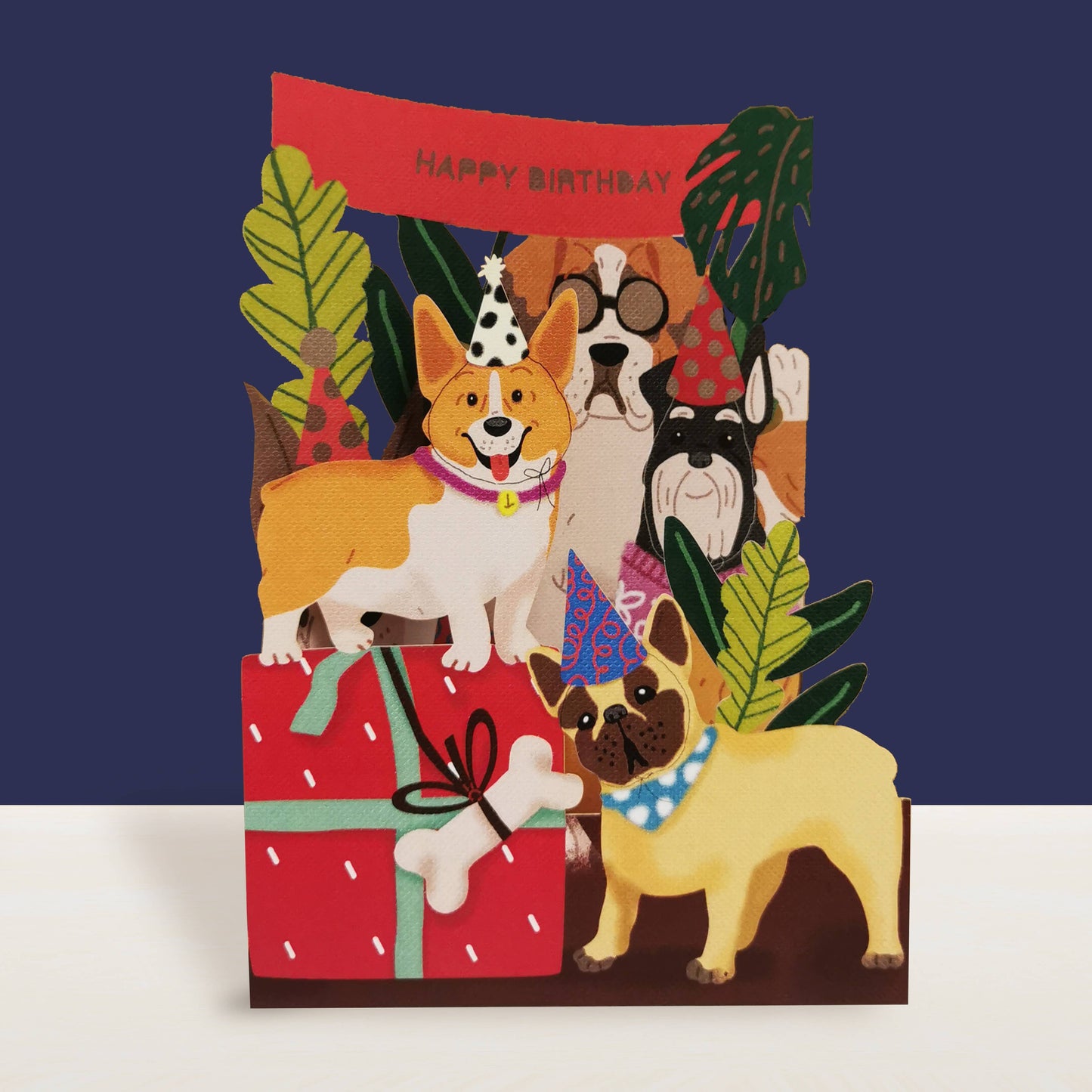 Original paper cut card - AL167