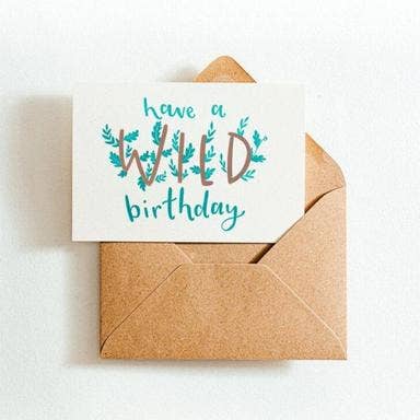 Have A Wild Birthday Card