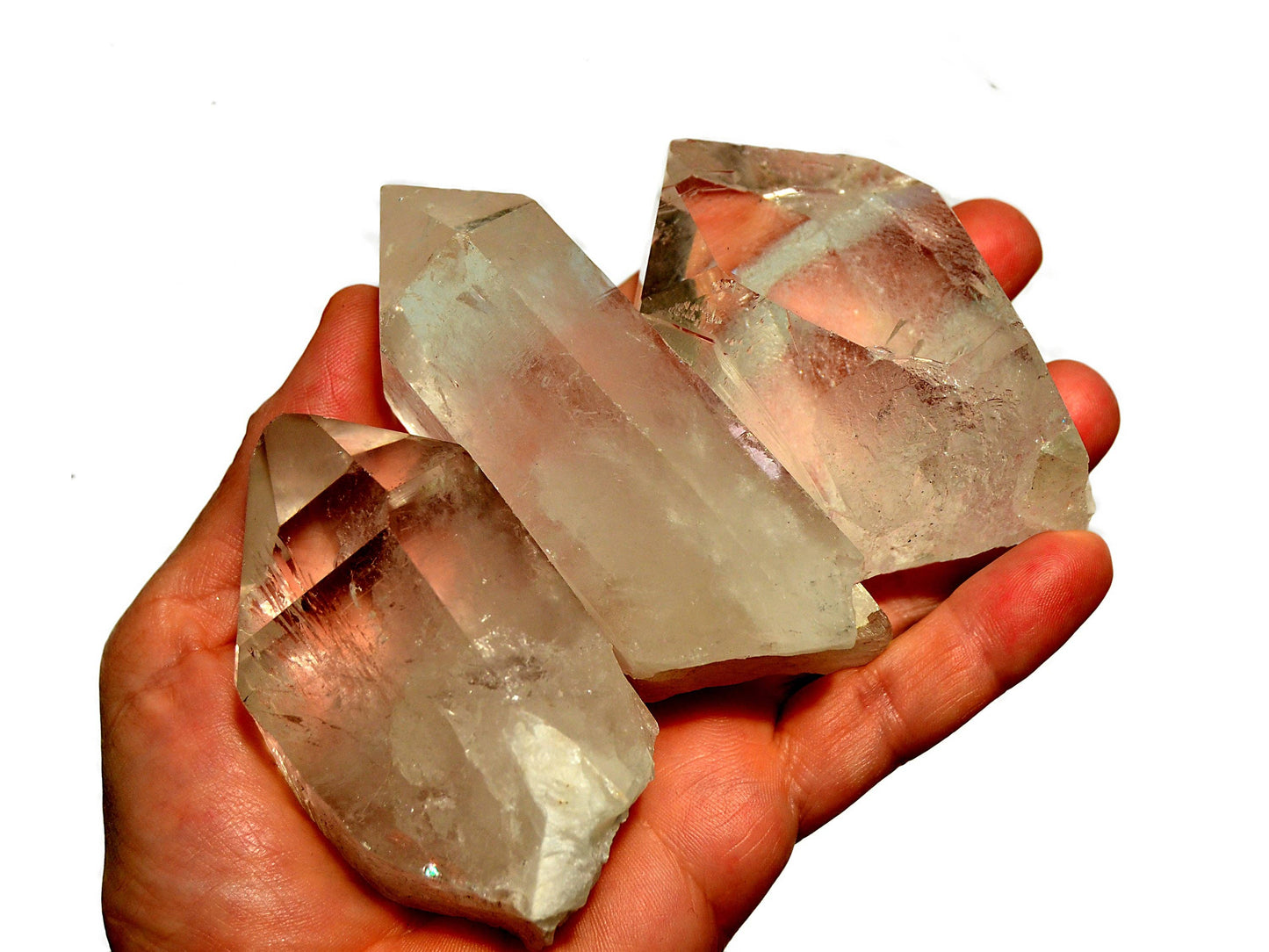 Natural Clear Quartz Point (Brazil) - (40g - 180g)