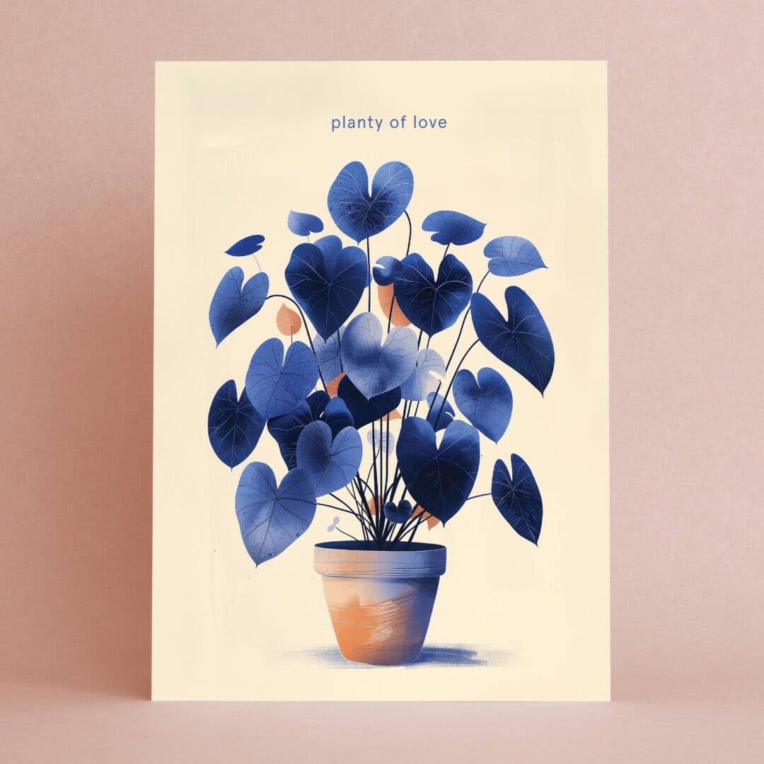 Planty of love | Love and Friendship Cards | Plant lover
