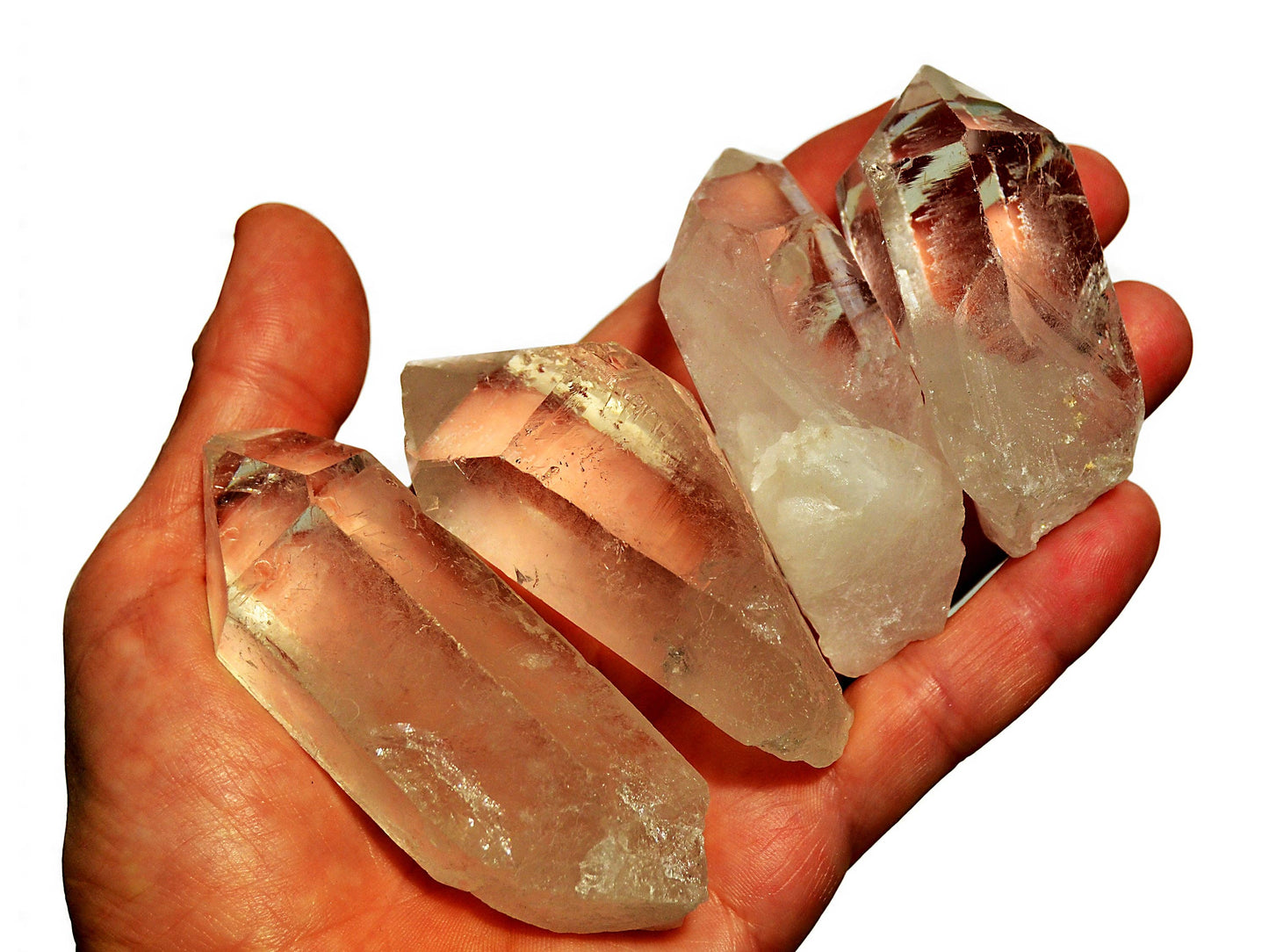 Natural Clear Quartz Point (Brazil) - (40g - 180g)