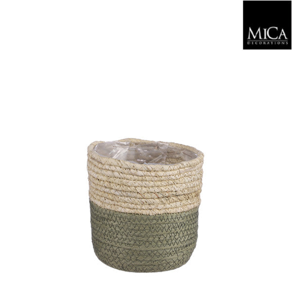 Rachel basket round green