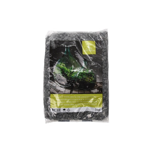 Terrarium drainage stones black 5kg