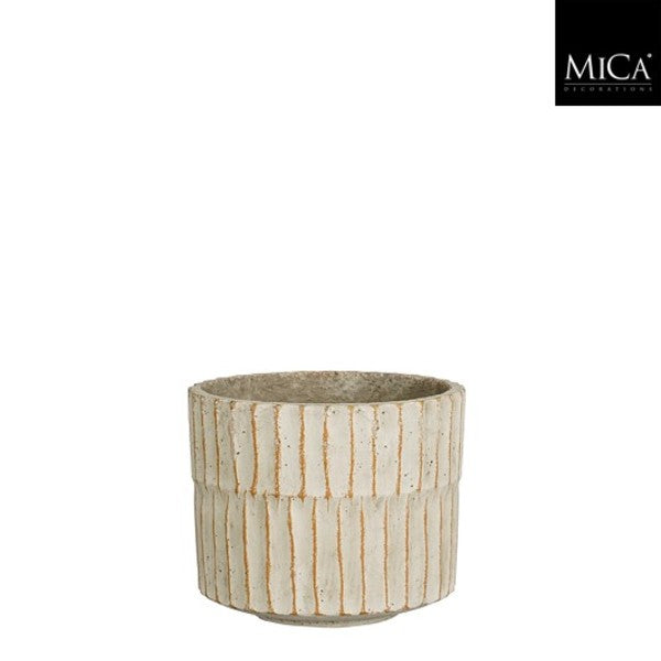Ceramic Pot Apiro Off White