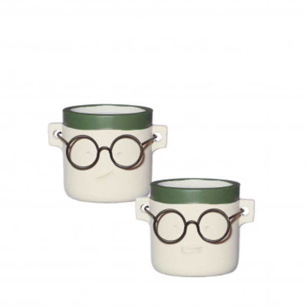 Ceramic Pot Harry Glasses