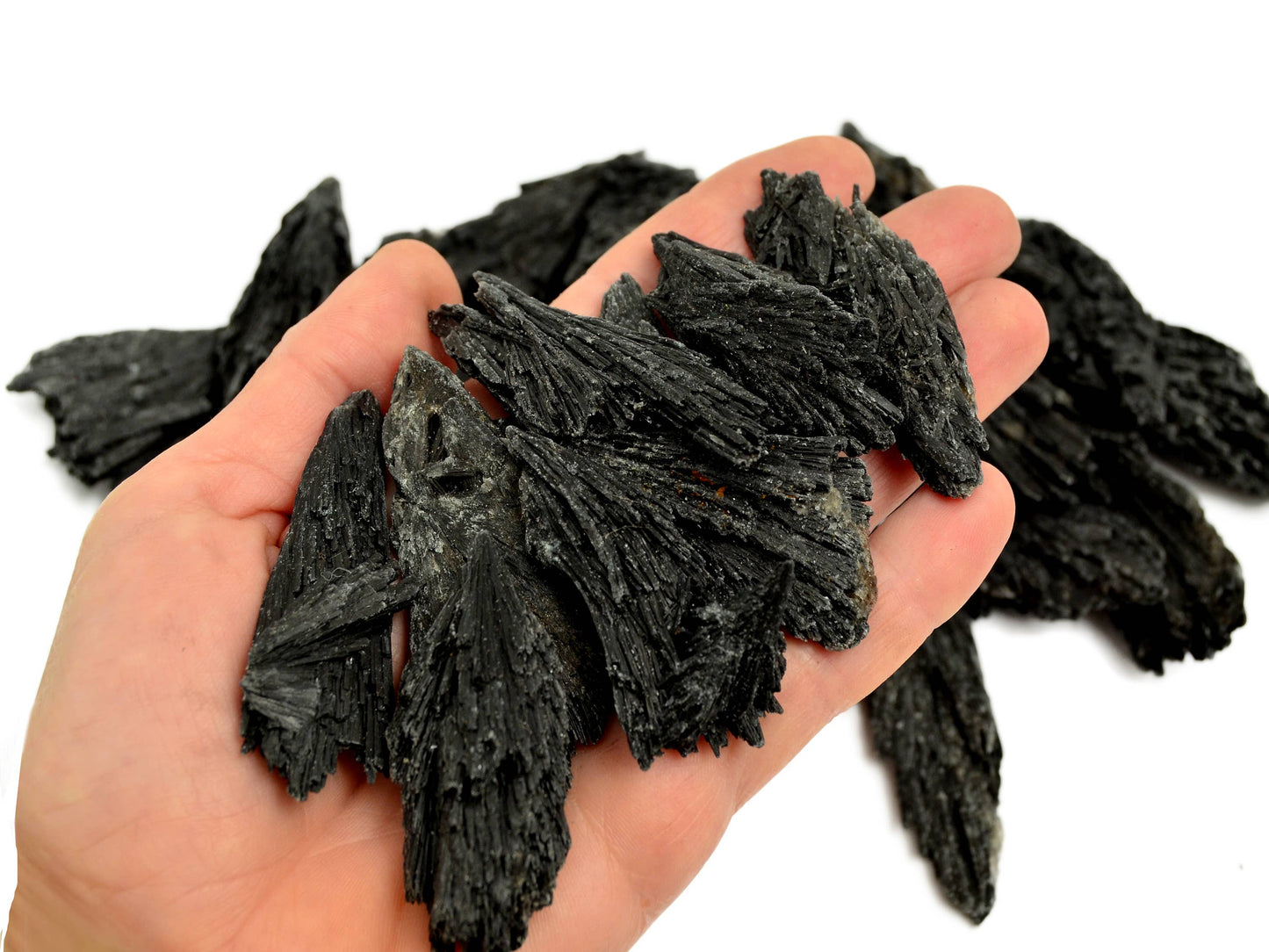 Raw Black Kyanite Witch's Broom (20g - 70g)