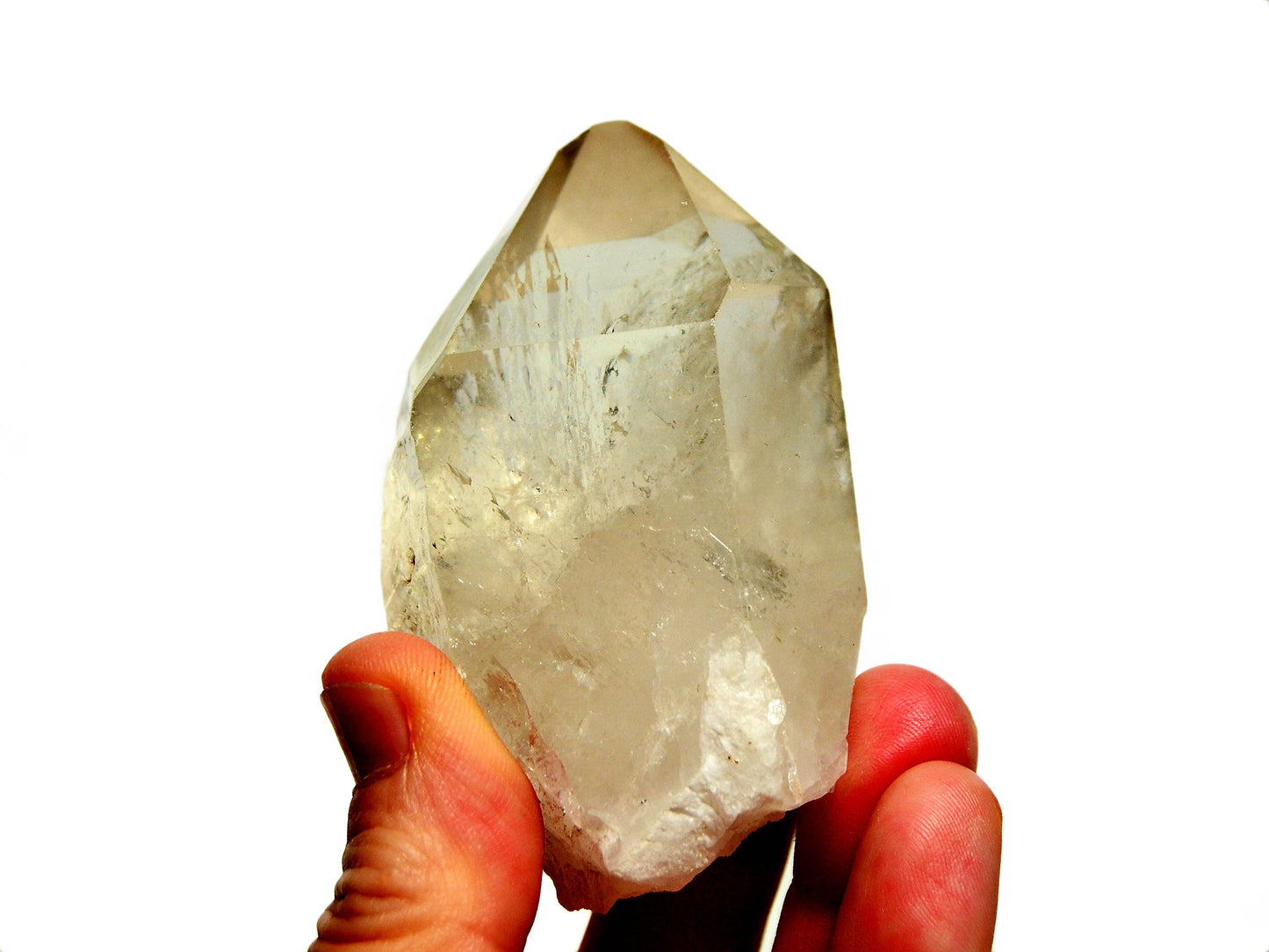 Natural Clear Quartz Point (Brazil) - (40g - 180g)