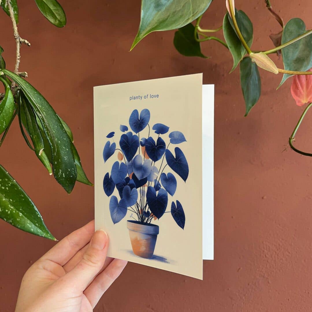 Planty of love | Love and Friendship Cards | Plant lover