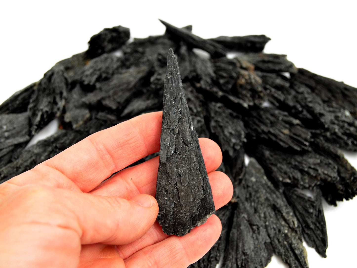 Raw Black Kyanite Witch's Broom (20g - 70g)