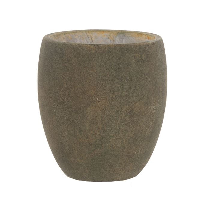 Ceramic Pot Round Black