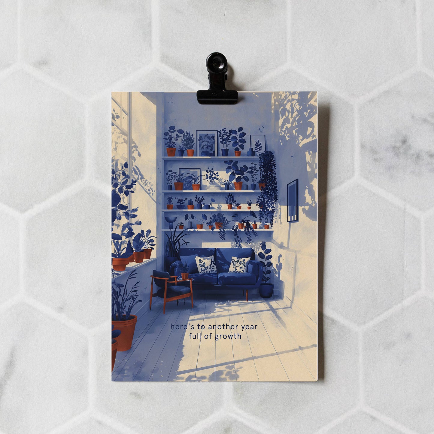 Another Year Full Of Growth| Birthday Card |New year's Card