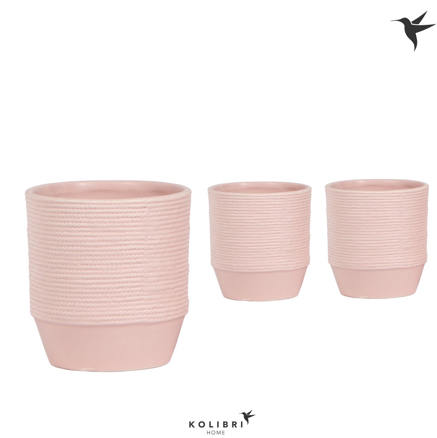 Ceramic Country Pot 9cm