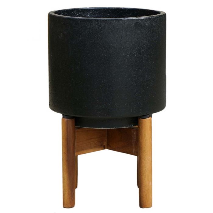 Vigo Concrete Pot with Stand