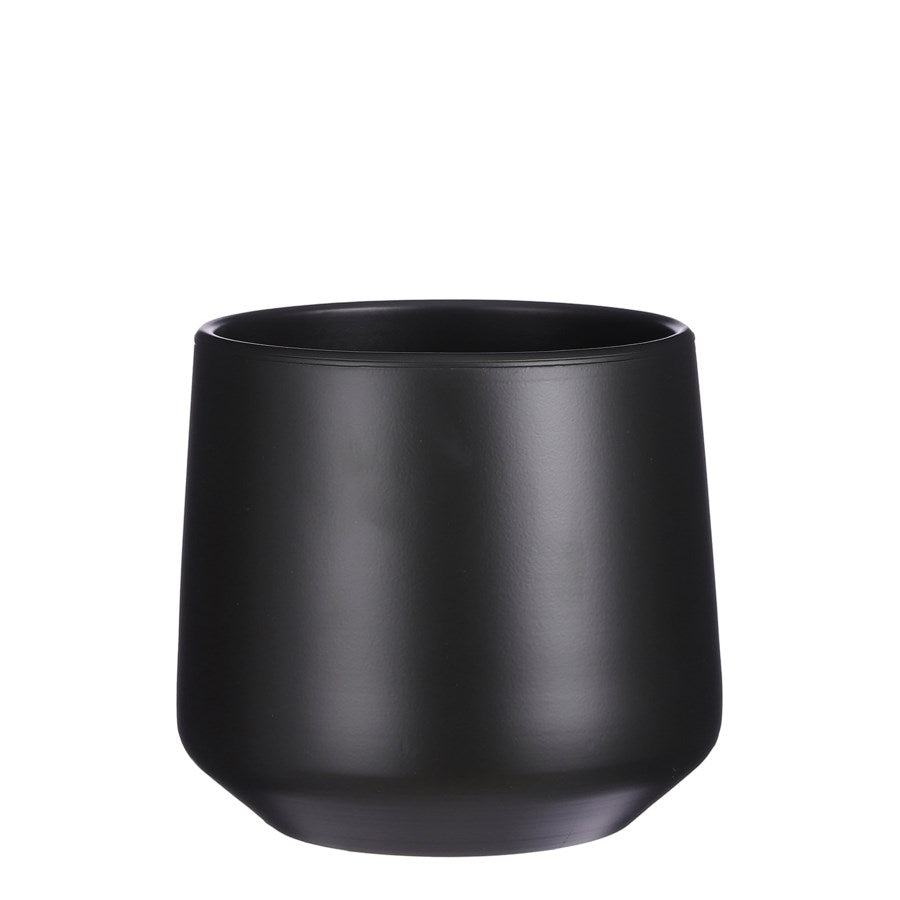 Amber Pot Round Grey