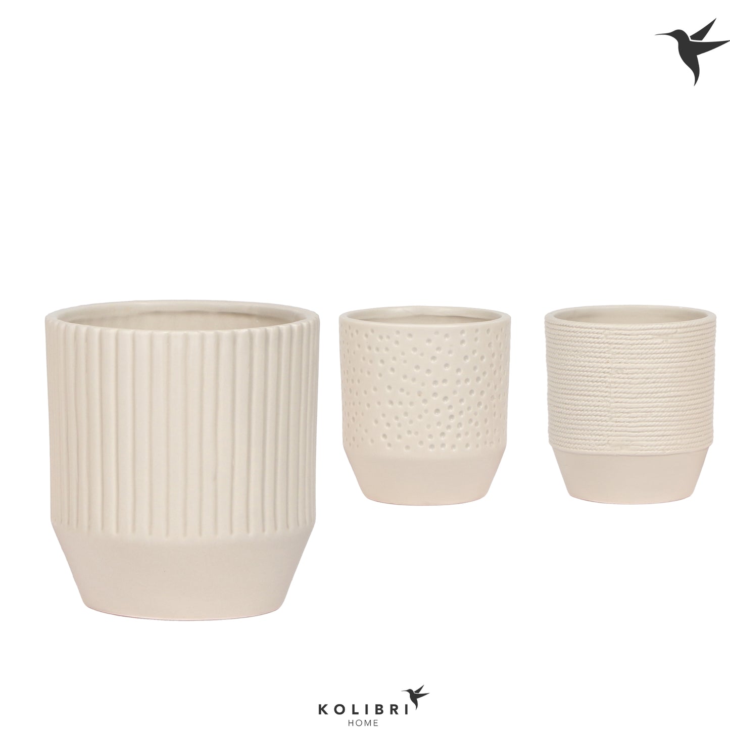 Ceramic Country Pot 9cm