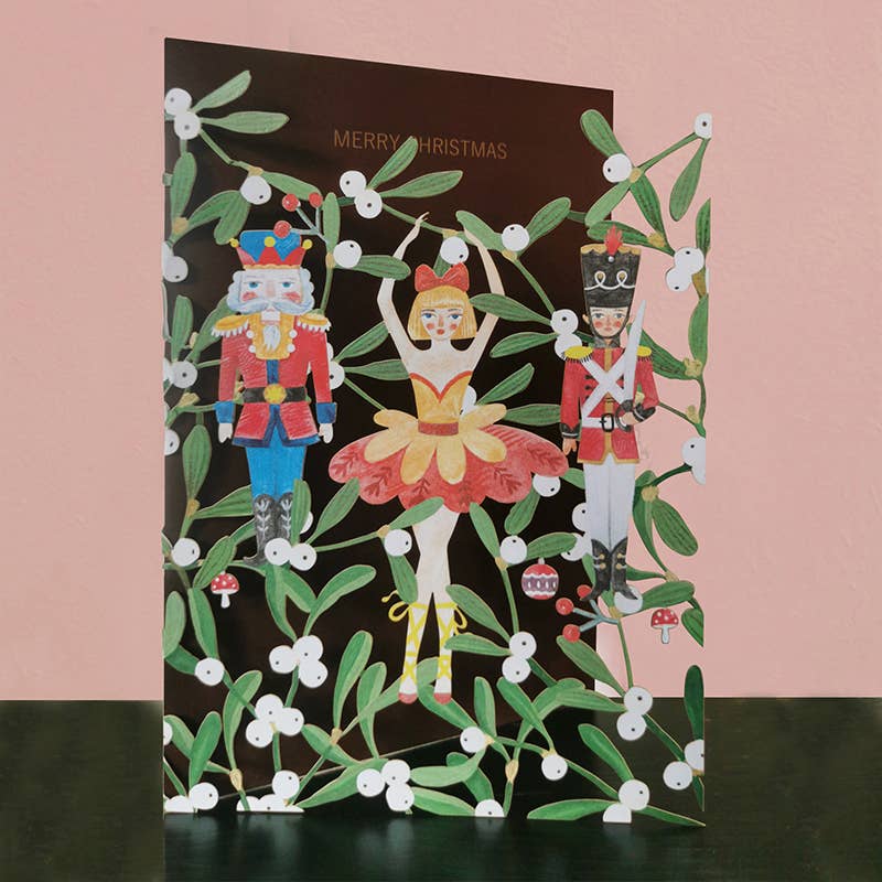 Christmas paper cut card-CMS034