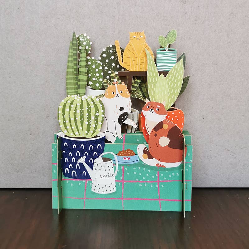 3D POP UP Christmas card-MN021