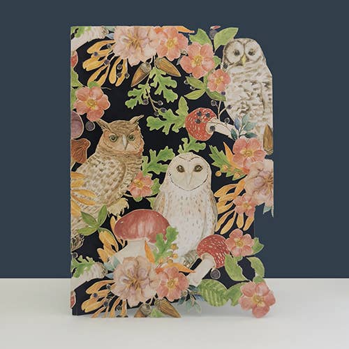 Original paper cut card