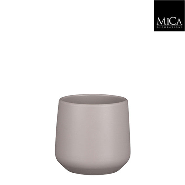 Pot Amber Taupe Matt