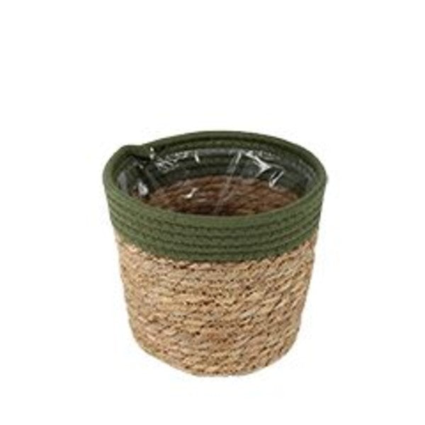 Basket Saga straw green