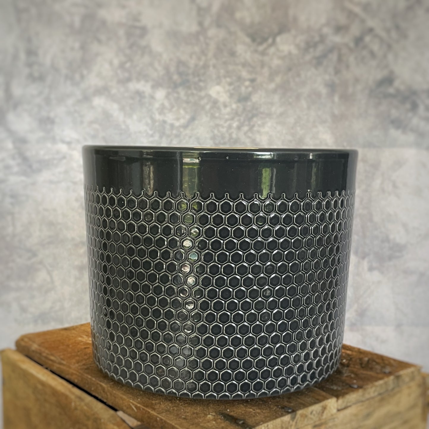 Pot Capri 17.5x14cm Granite