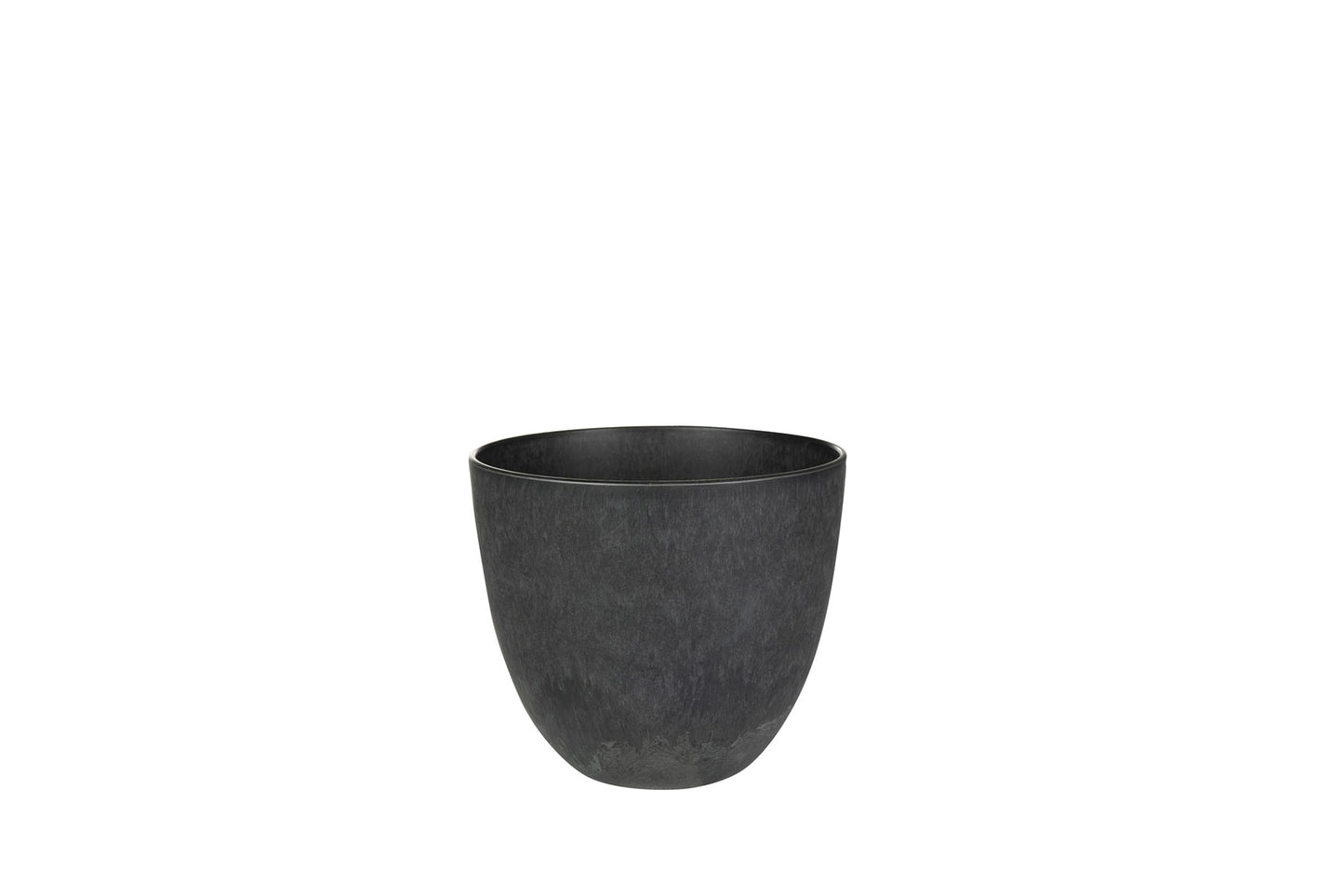 Artstone Pot Bola black D17 H15