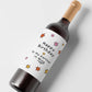Happy Birthday to My Partner in Wine Label