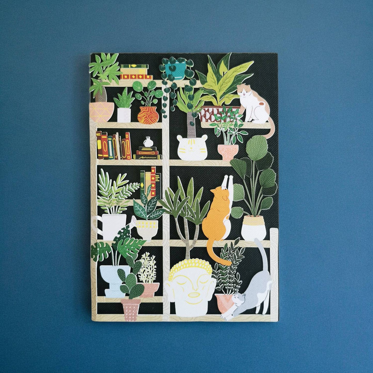 Original paper cut card - AL192