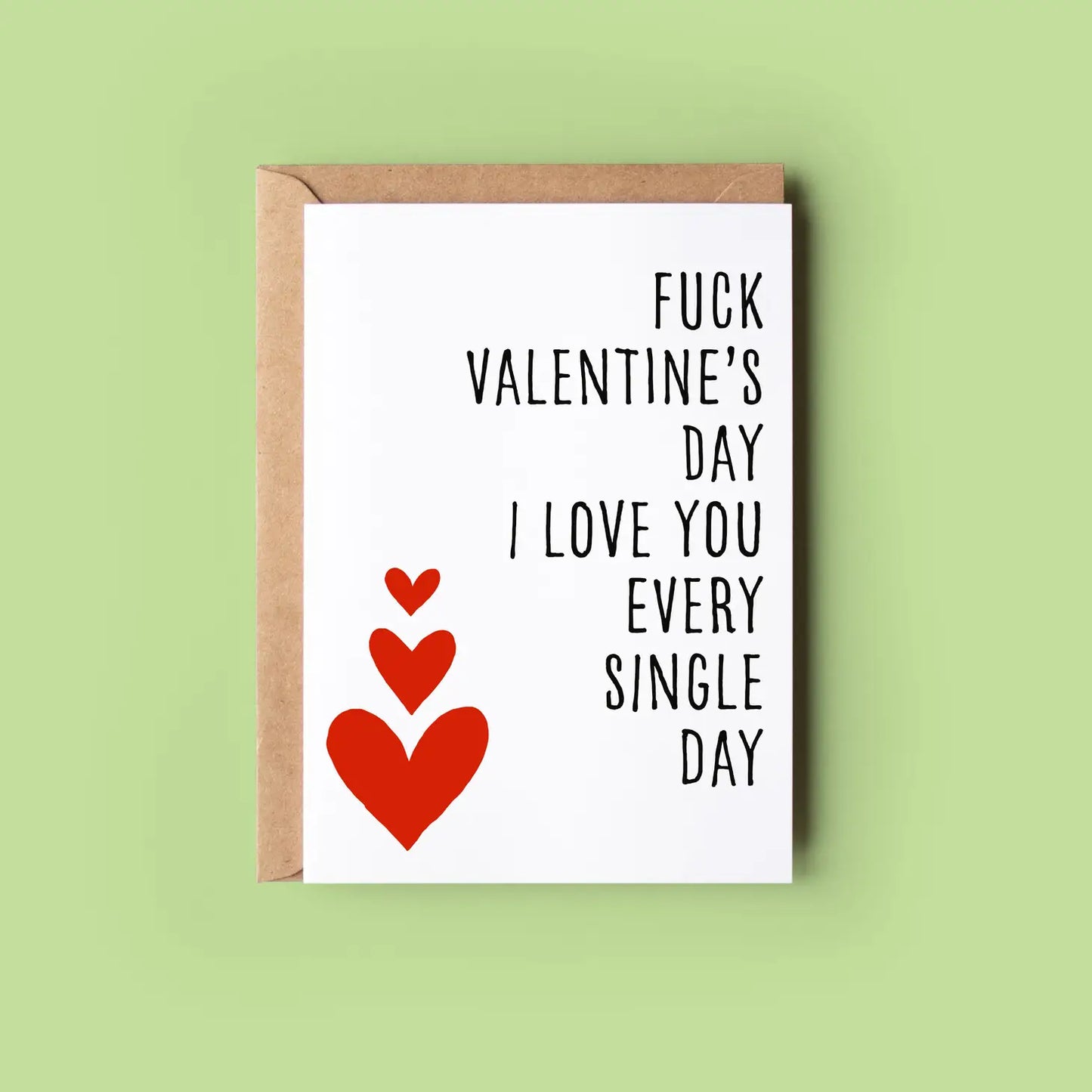 F**k Valentine's Day - Greeting Cards Made in Ireland