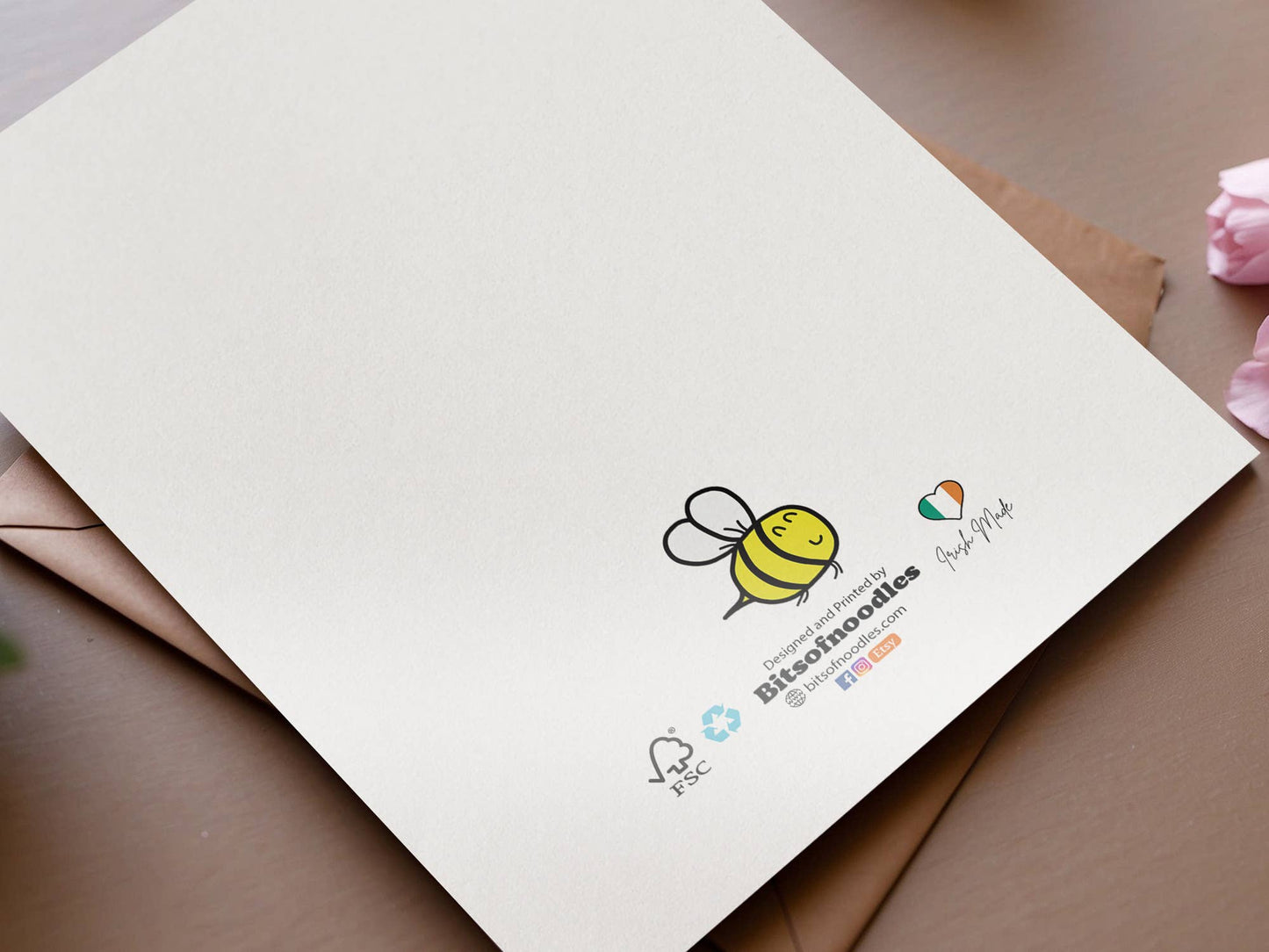 Up The Grá - Irish Love 5 x 7 Greetings Card