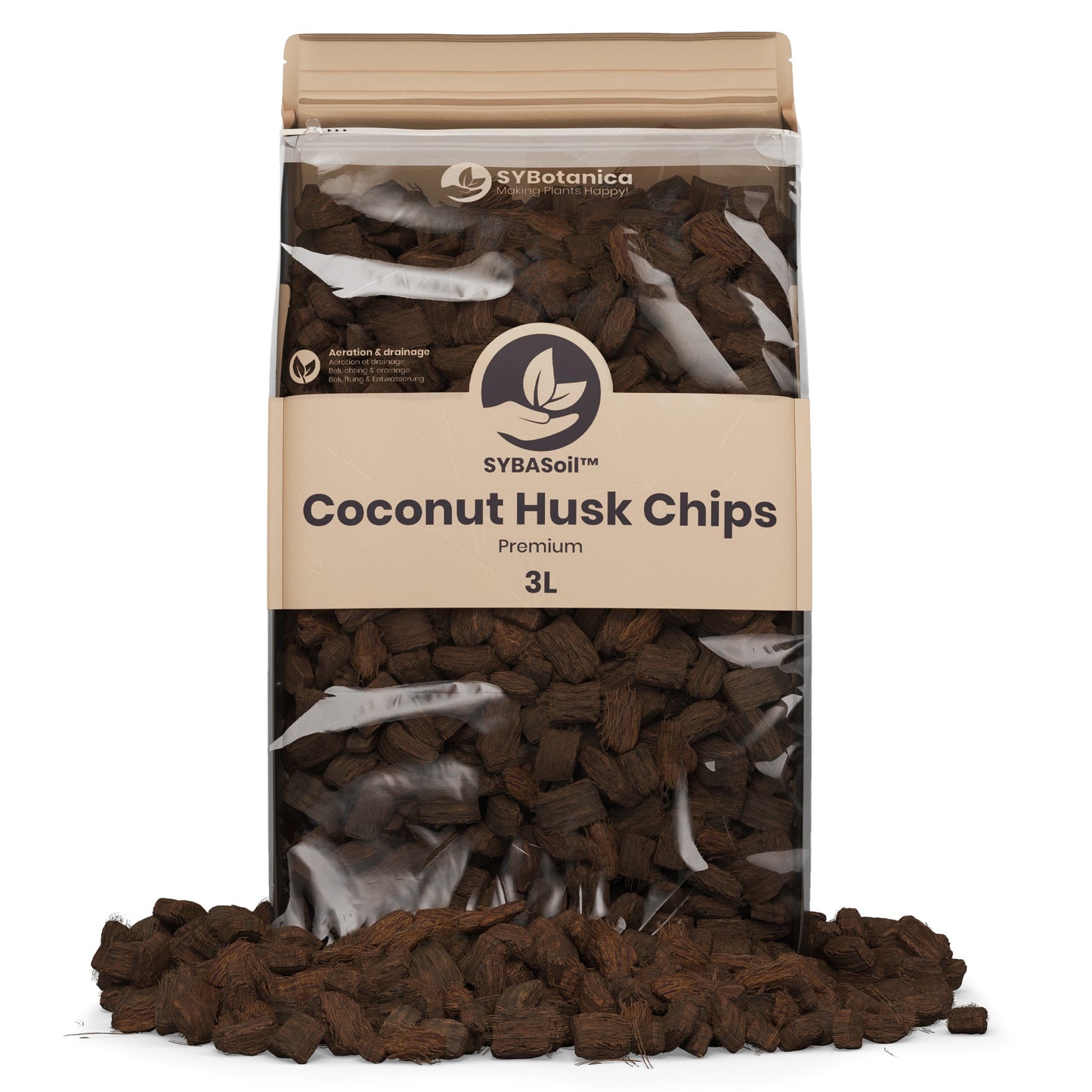 Sybotanica Coconut Husk Chips