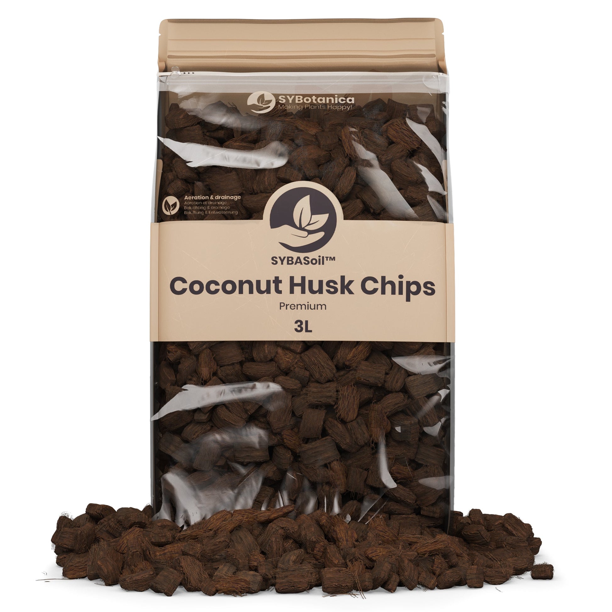 Sybotanica Coconut Husk Chips