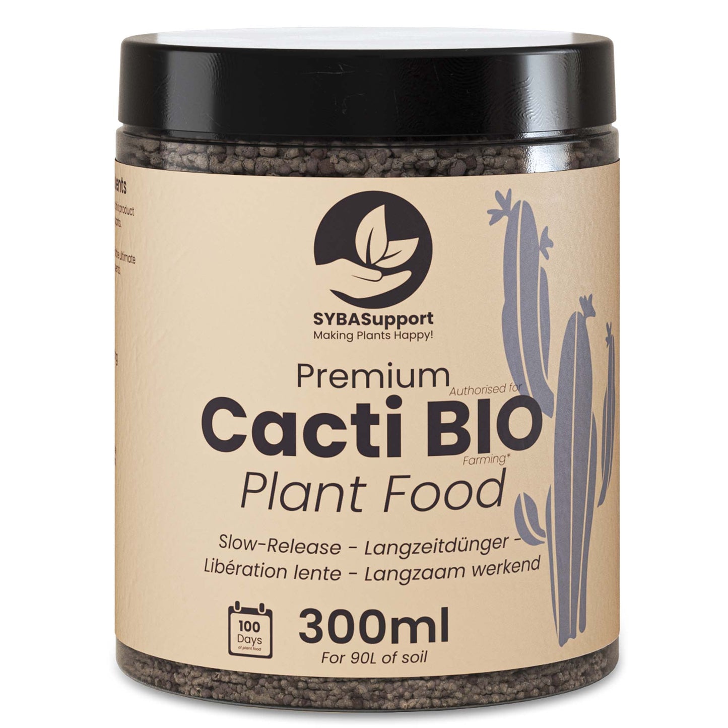 Sybotanica Cacti Slow-Release Plant Food (Organic)