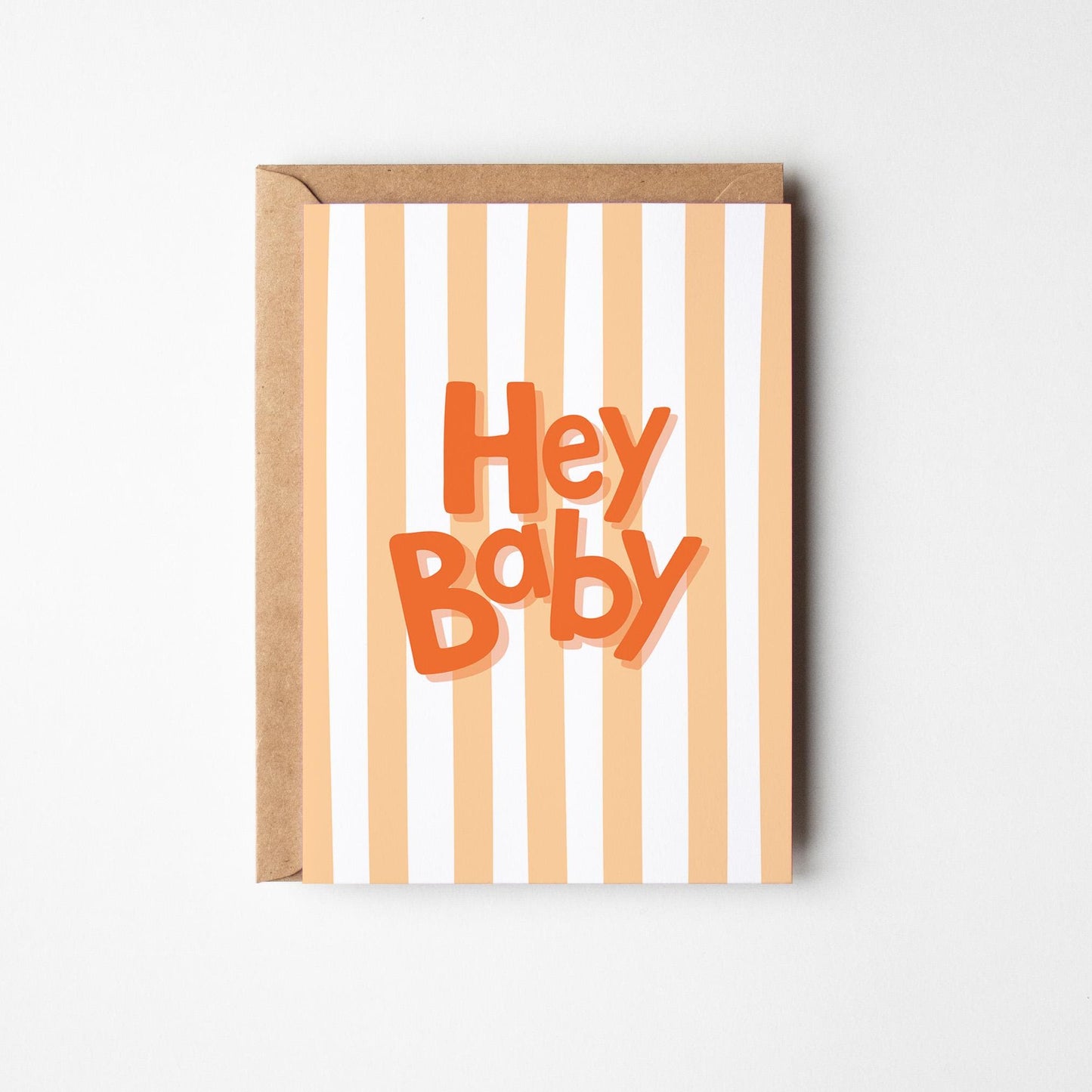 Hey Baby New Baby Card