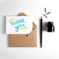 Can't Thank You Enough Letterpress Card