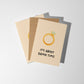 It's About Time Engagement Card