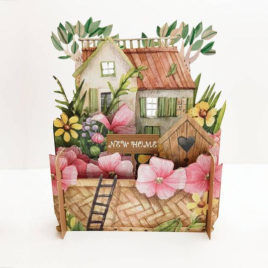 Miniature World pop up card - NEW HOME