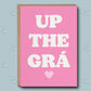 Up The Grá - Irish Love 5 x 7 Greetings Card