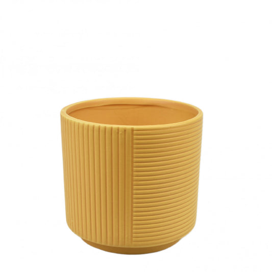 Ceramic Pot Groove D13cm