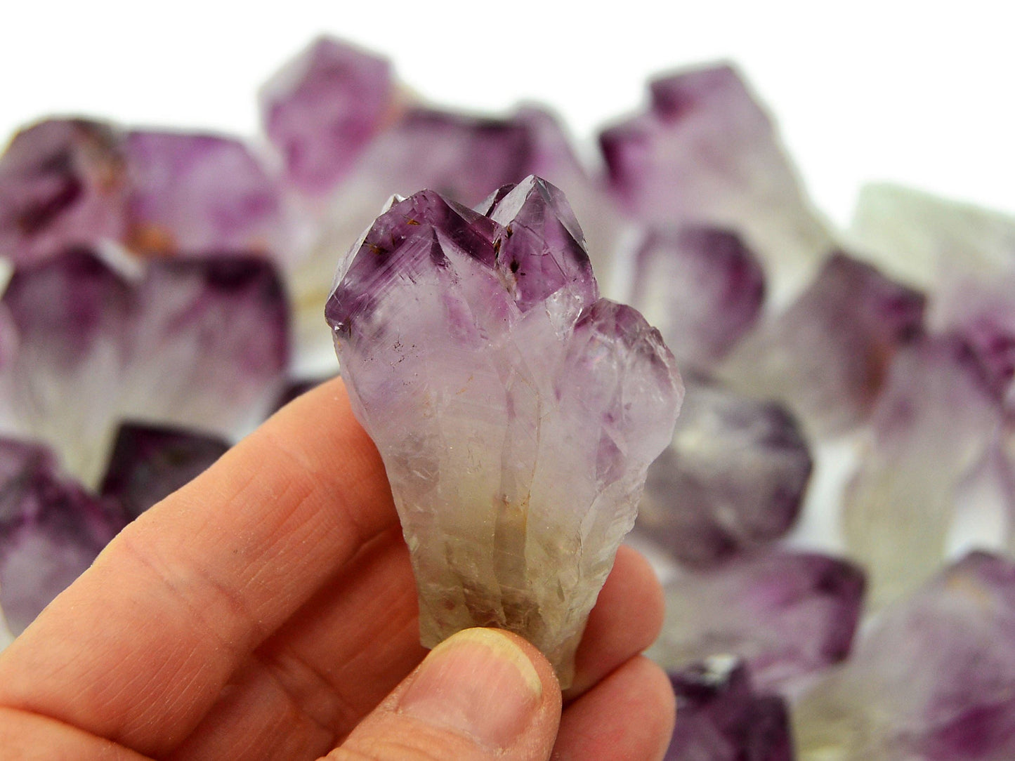 Extra Quality Rough Amethyst Points - Single