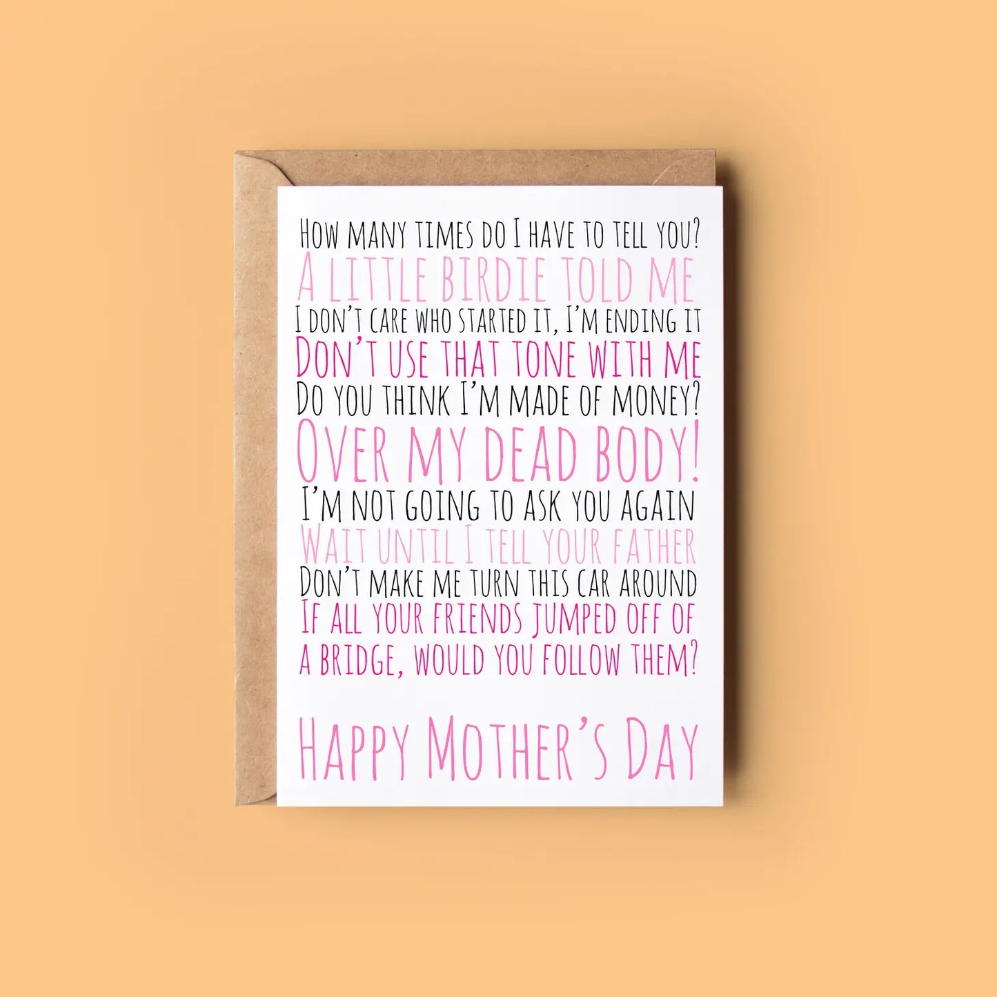 Irish Mammy Sayings - Greeting Cards Made in Ireland