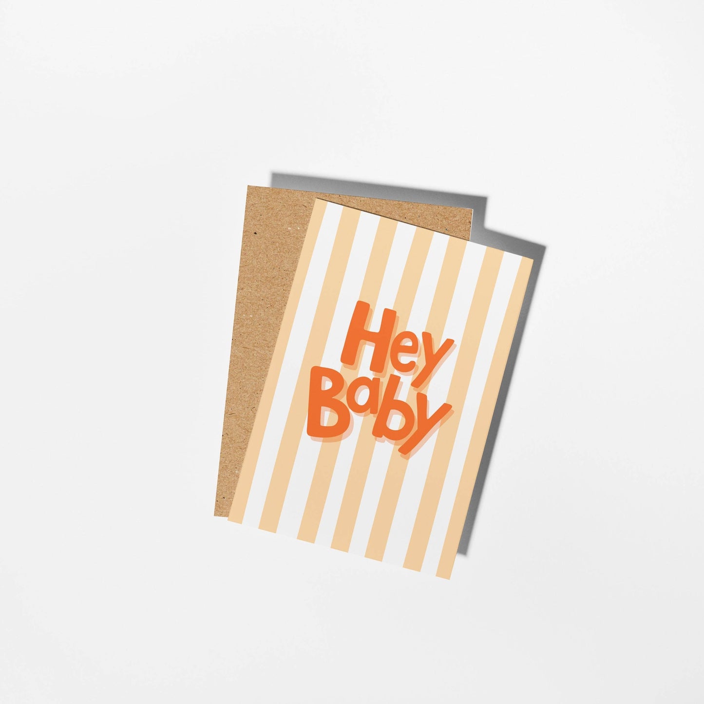 Hey Baby New Baby Card