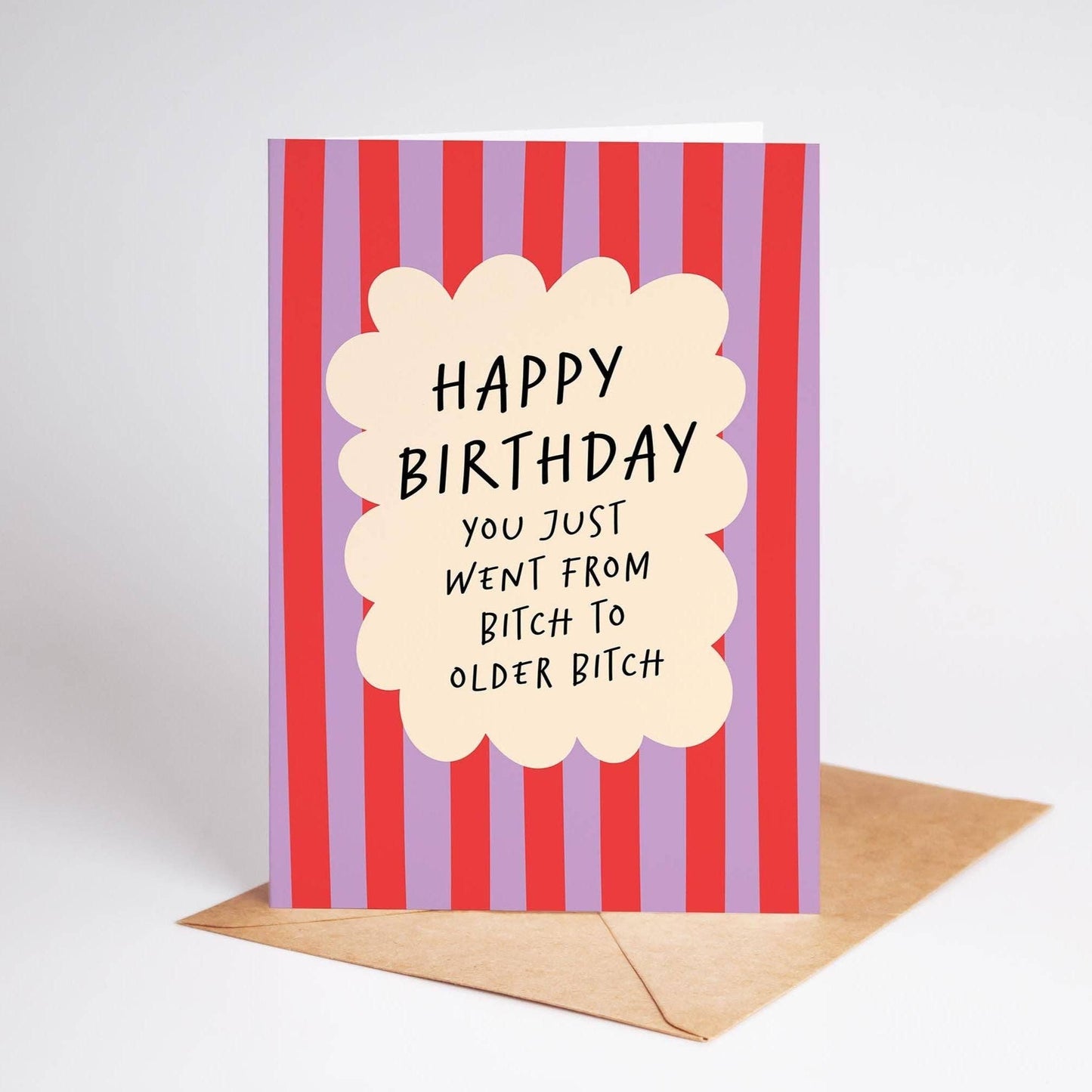 Bitch to Older Bitch Birthday Card