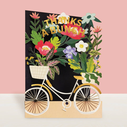 Original Paper Cut Thank You Card