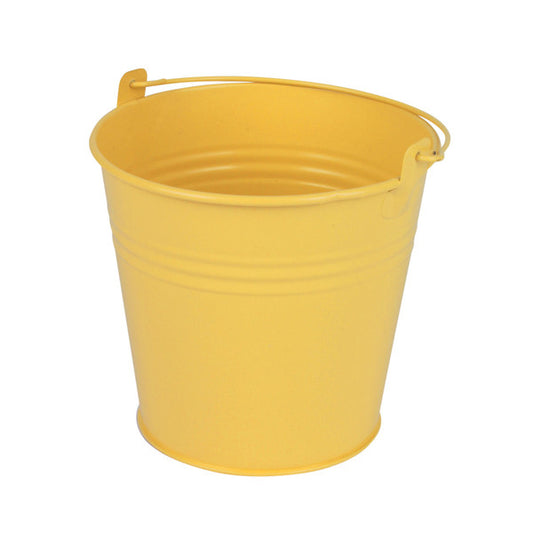 Zinc Bucket Sevilla Yellow