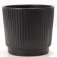 Ceramic Pot Liv Matt Black 12cm