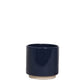 Ceramic Pot Bella Dark Blue 7cm