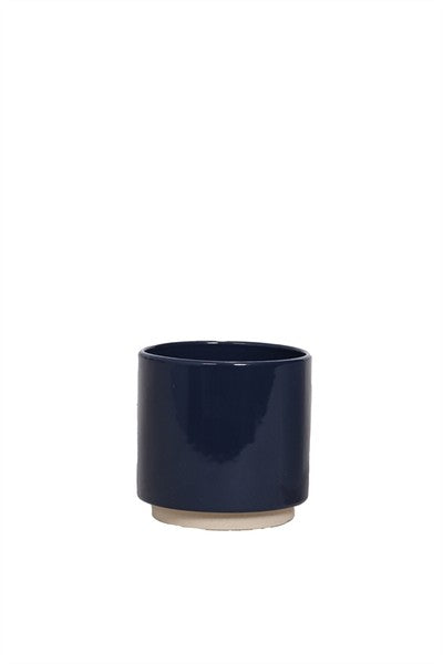 Ceramic Pot Bella Dark Blue 7cm